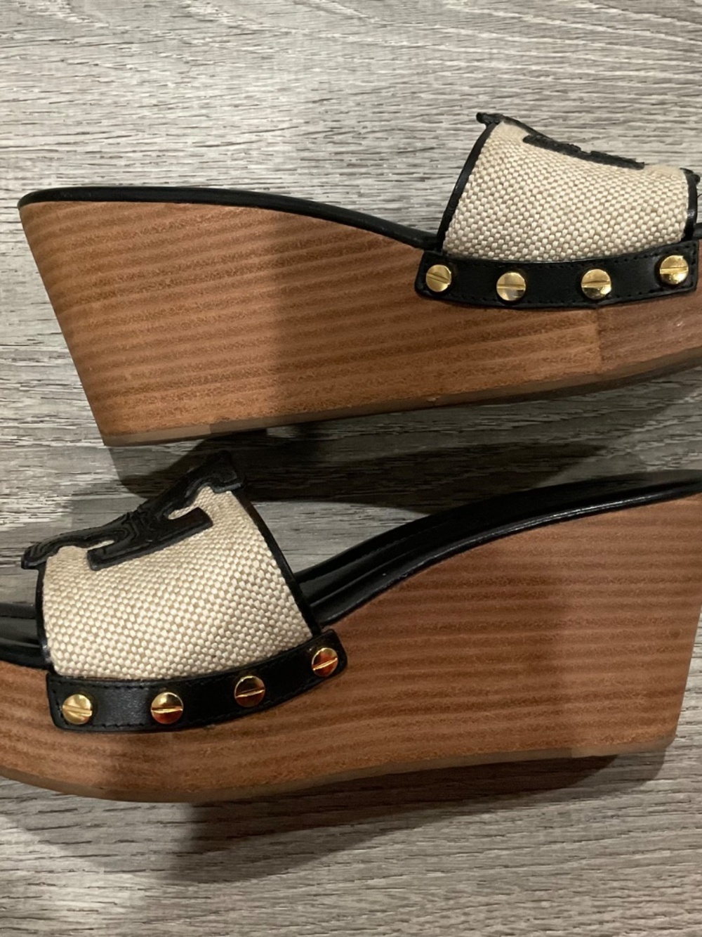 TORY BURCH SANDALS WEDGE - Picture 6 of 6